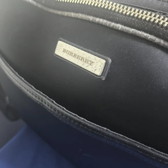 Burberry Black Nylon Messenger Bag - Picture 2 of 8